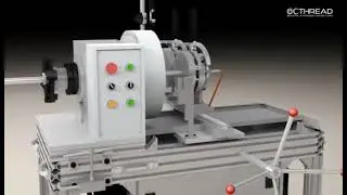 Rolled press thread pipe nipple