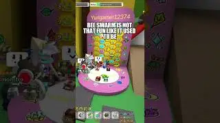 I CAN'T EVEN BLAME HACKERS ANYMORE IN ROBLOX BEE SWARM SIMULATOR #shorts