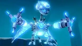Nintendo Land - Metroid Blast - All Bosses - Single Player