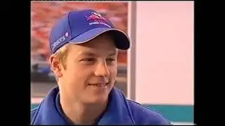 2001 January 11 @ 14 - Kimi R&auml;ikk&ouml;nen interview @ Autosport International @ NEC Birmingham