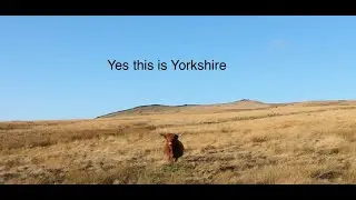 Drone Aerial View parts of Yorkshire and stunning surrounding rural countryside.