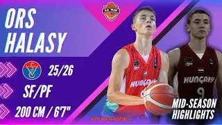 ORS HALASY ⏐ 25/26 Mid-Season Highlights