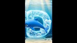 🌊 D for Dolphin | Fun Underwater ABC Learning in 3D Animation | Mini Minds School