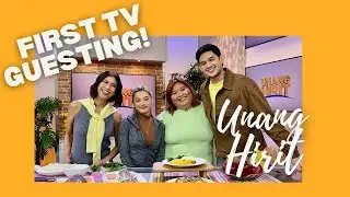 FIRST VLOG | FIRST TV GUESTING AT UNANG HIRIT