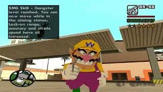 GTA San Andreas: Wario Skin Mod