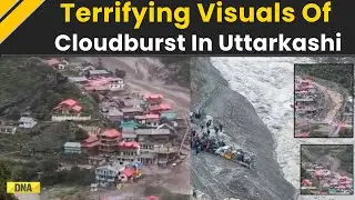 Uttarkashi Cloudburst News Live: Scary Visuals On Cam, Several Missing After Uttarakhand Cloudburst