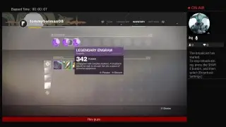 Destiny 2 legendary engrams