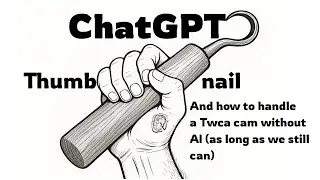 Quiet Carving handle for twca cam