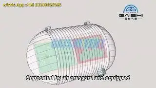 Build Your Sports Hall Faster and Cheaper with Air-Supported Membrane Structures!