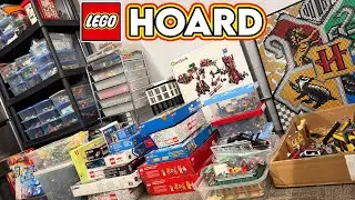 Наводим порядок в нашей коллекции LEGO... МНОЖЕСТВО МИНИФИГУРОК!
