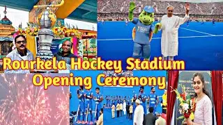 Opening Ceremony of Birsa Munda International Hockey Stadium Rourkela #hockeyworldcup2023