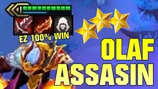 ⭐⭐⭐Assassin Olaf makes enemy backline disappear