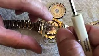 SEIKO Watch Battery Replacement 7T34 Aviator Chronograph and Setup