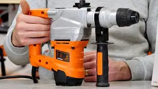 Rotopercutor 5J, motor de 1100W, duce pana la 28mm in beton, Evotools RH-1100D