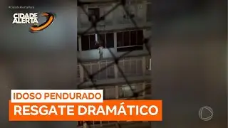 Idoso de 93 anos se pendura em janela durante inc&ecirc;ndio em Bel&eacute;m (PA)
