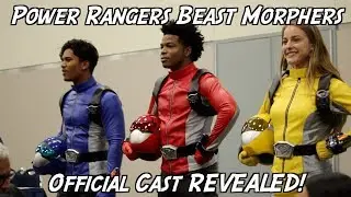 Power Rangers Beast Morphers Official Cast REVEALED!