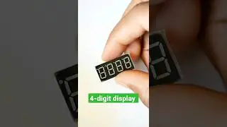 4-digit display arduino project...#arduino #shorts #viralshorts #electronics #time