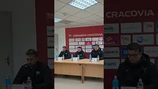 Konferencja prasowa po meczu Comarch Cracovia - GKS Tychy 0-4 (09.01.2026)