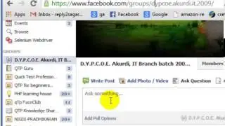 How to ask questions on facebook