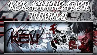 How i made this CLEAN Kakashi banner - Speedart (Free PSD at 100 likes)