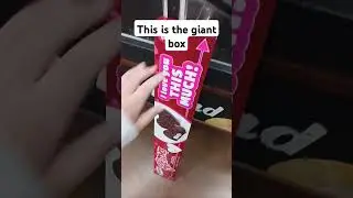 Giant long box cupcakes #walmartfinds