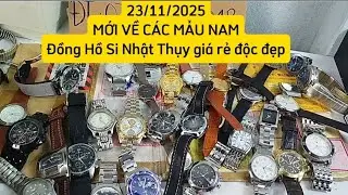 [ MỚI VỀ] 23/11/2025 Đồng hồ si Nam đẹp độc giá rẻ | Đồng Hồ si MiNa