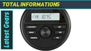 KICKER 46KMC2 Marine Digital Media Receiver: The Ultimate Boating Audio Upgrade
