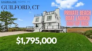 Inside a $1,795,000 Fully Remodeled Beachfront Home In Guilford, Connecticut