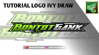 TUTORIAL LOGO IVY DRAW KEREN DAN MENTAHAN TEKSTUR