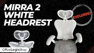 Herman Miller Mirra 2 Chair Headrest | White color by OfficeLogixShop