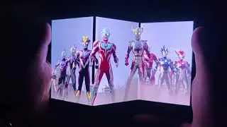 It was my first time watching a 3D movie on Huawei Mate XT