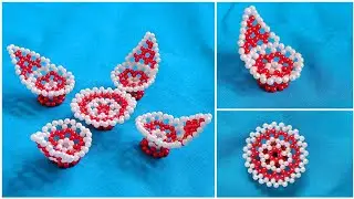 DIY Beaded Chair | How to make Beaded Table and Chair Set | Pearl Beaded Craft | Home Decoration