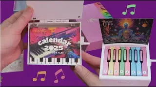 Playable Piano Calendar 2025 – A Fun & Unique Desk Gadget! 🎹🎶