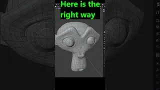 Trick to select easy in Blender  #blenderustad