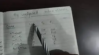 class 11 Statistics: Index Number (simple Aggregate | price ralative | weighted index number method)