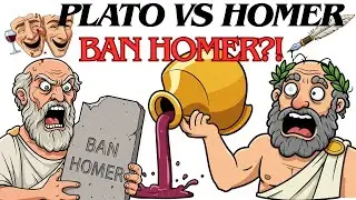 Plato vs Homer: Ancient Greek Cancel Culture?! | Boring History For Sleep
