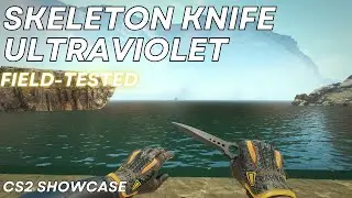 Skeleton Knife Ultraviolet (Field-Tested) | CS2 Skin Showcase #1743