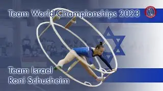 Roni Schusheim Team World Championships Junior 2023 in Gymwheel Team Israel Spiral