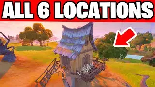Visit Different Witch Shacks Fortnite