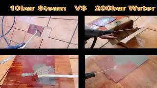 10bar Steam VS 200bar Water