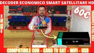 IL MIGLIOR DECODER SATELLITARE HD  V8X - Costa la Met&agrave;  del TIVU SAT ma &egrave; notevolmente migliore!