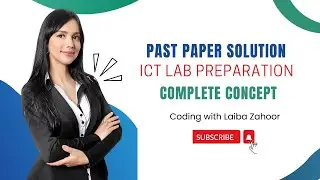 BS CS ict lab paper solution  punjab university by Laiba Zahoor