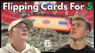 Courtside at The Pistons Game, What to Look For When Flipping Cards!