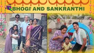 మా బుజ్జి తల్లులు కోసం అన్ని PLANS ఆపుకున్నాం🙂 Bhogi & Sankranthi at home🏡&hearts;️ #youtube #youtubevideos