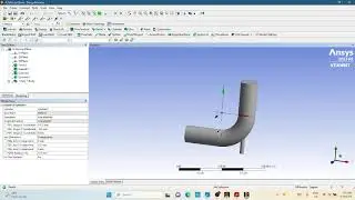 Mixing Elbow Geometry  | Ansys Fluent 2023