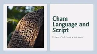 Presentation about the Cham people | Unit 4: Ethnic Groups | Group 4