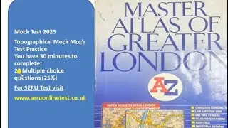 Complete Tfl Topographical Test MCQS Part 2023 Mock Test