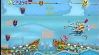 Let's Play Kirby's Epic Yarn Part 28: Boom Boatyard