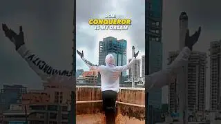 FINALLY I REACH THE CONQUEROR 😈💪 #shorts #pubg #bgmi #rankpush #conqueror #bgmishorts