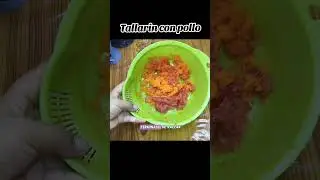 como preparar Tallarin con pollo #tallarines #recetasfaciles #almuerzofamiliar #comidaencasa